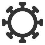 Virus SVG Icon